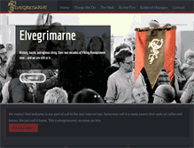 Tablet Screenshot of elvegrimarne.se